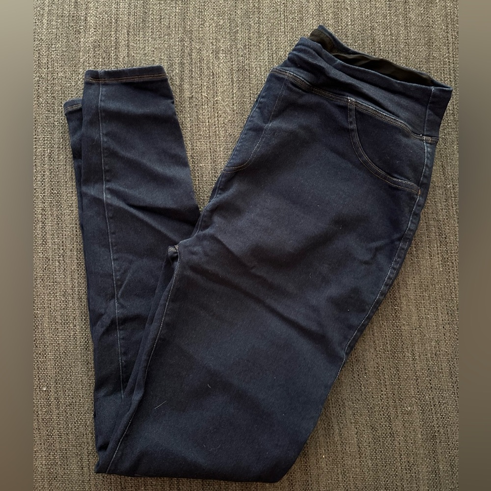 Spanx Assets dark denim look leggings jegging 1x